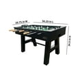 thumbnail image 6 of KICK Valkyrie 55″ Foosball Table (Black), 6 of 7