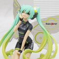 thumbnail image 3 of Hatsune Miku traje de carreras figura modelo bidimensional Chica de anime adorno de decoración de escritorio, 3 of 4