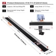 thumbnail image 4 of Ruedamann 8FT Adjustable Aluminum Wheelchair Ramp, 8.3" W, 600lbs Capacity,Portable Telescoping Non-Skid Surface Wheelchair Ramp for Home, Stairs, Steps, 4 of 4