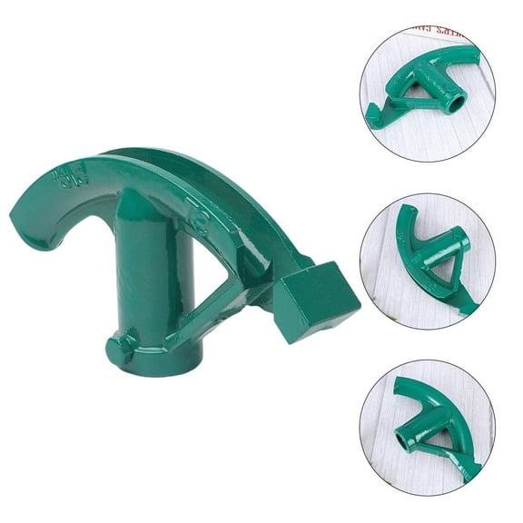 WEAVILUX 2Pcs Manual Tube Bender Green High Strength Die Cast Conduit Bender for Steel Copper Tubing
