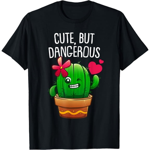 Cute Cactus Gift Plant Lovers Funny Cacti Unisex T-Shirt for Men Women Kids Toddler