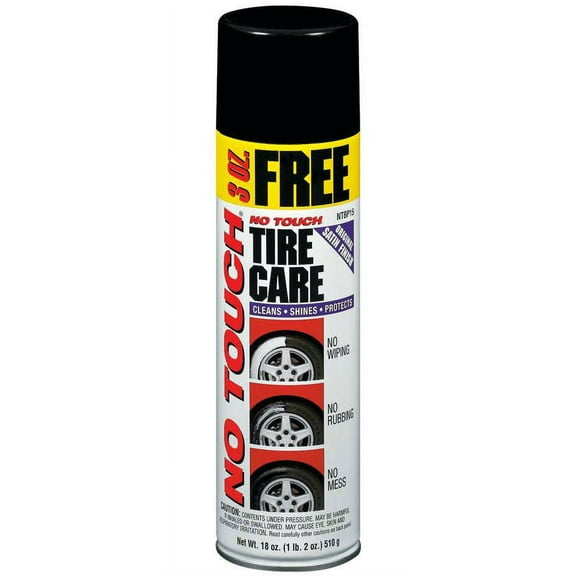 No Touch NTBP15-16 High Shine Tire Care Foam, Original Satin Finish, 21 Oz, Each