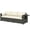 Cream White, variant on Outsunny 3-Seat Wicker Patio Sofa w/ Side Trays, Outdoor Couch, Grey