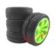 thumbnail image 4 of 4x 1/16 RC Ruedas Neumáticos Reemplazo de piezas para HSP Accesorios Crawler RC Hobby Car Model , verde Baoblaze Neumáticos de coche RC, 4 of 4