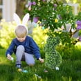 thumbnail image 5 of YWIYIUD 17.7inch Artificial Rabbit-Shaped Topiary Tree with BallTree Decoration, Artificial Rabbit Potted for Indoor and Outdoor Easter Holiday Garden Porch Decor 1PC, 5 of 9