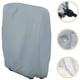 thumbnail image 2 of Funda para silla plegable de exterior, impermeable, a prueba de polvo, funda para muebles de jardín, gris, L 71 x H 110 cm, 2 of 5