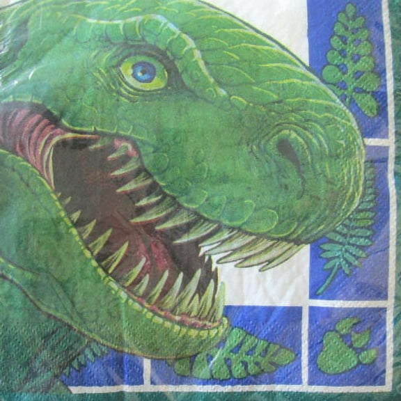 Dinosaur T-Rex Lunch Napkins (16ct)