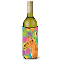 Min Pin Easter Eggtravaganza Wine Bottle Hugger