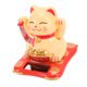 thumbnail image 3 of Gato que Agita Con Energía Solar, Gato de la Suerte Con Brazo que Agita, Buena Suerte, Riqueza, Gato de Bienvenida, Gato de la Fortuna para Decoración del Hogar y El Coche, 3 of 7