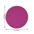 thumbnail image 2 of BalsaCircle 6 Fuchsia 13" Round Glitter Faux Leather Table PLacemats, 2 of 8
