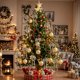 thumbnail image 1 of Adorno Colgante Navideño con Lazo de Lentejuelas | Decoración Navideña de Acrílico Transparente para Árbol | Irrompible y Reutilizable para Decoración de Fiestas En Interiores | 1 Unidad, 1 of 6