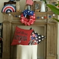 thumbnail image 3 of 4th of July Decorations Pillow Covers 18 x 18 Set of 4 Polka Dots Stars and Stripes Truck Throw Pillow Covers Patriotic Pillows Independence Memorial Day Decor Cushion Case, 3 of 6
