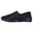 Black, variant on Men's Platform Non Slip Water Shoes Two Way Wear Lightweight Non Slip Hollow Out Mesh Slip On Sneakers