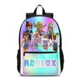 thumbnail image 1 of Primary And Secondary School Students Animation Backpack, Youth Schoolbag Three-piece Set-SinKeeU, 1 of 4