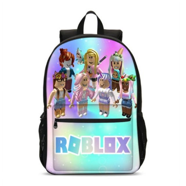Primary And Secondary School Students Animation Backpack, Youth Schoolbag Three-piece Set-SinKeeU