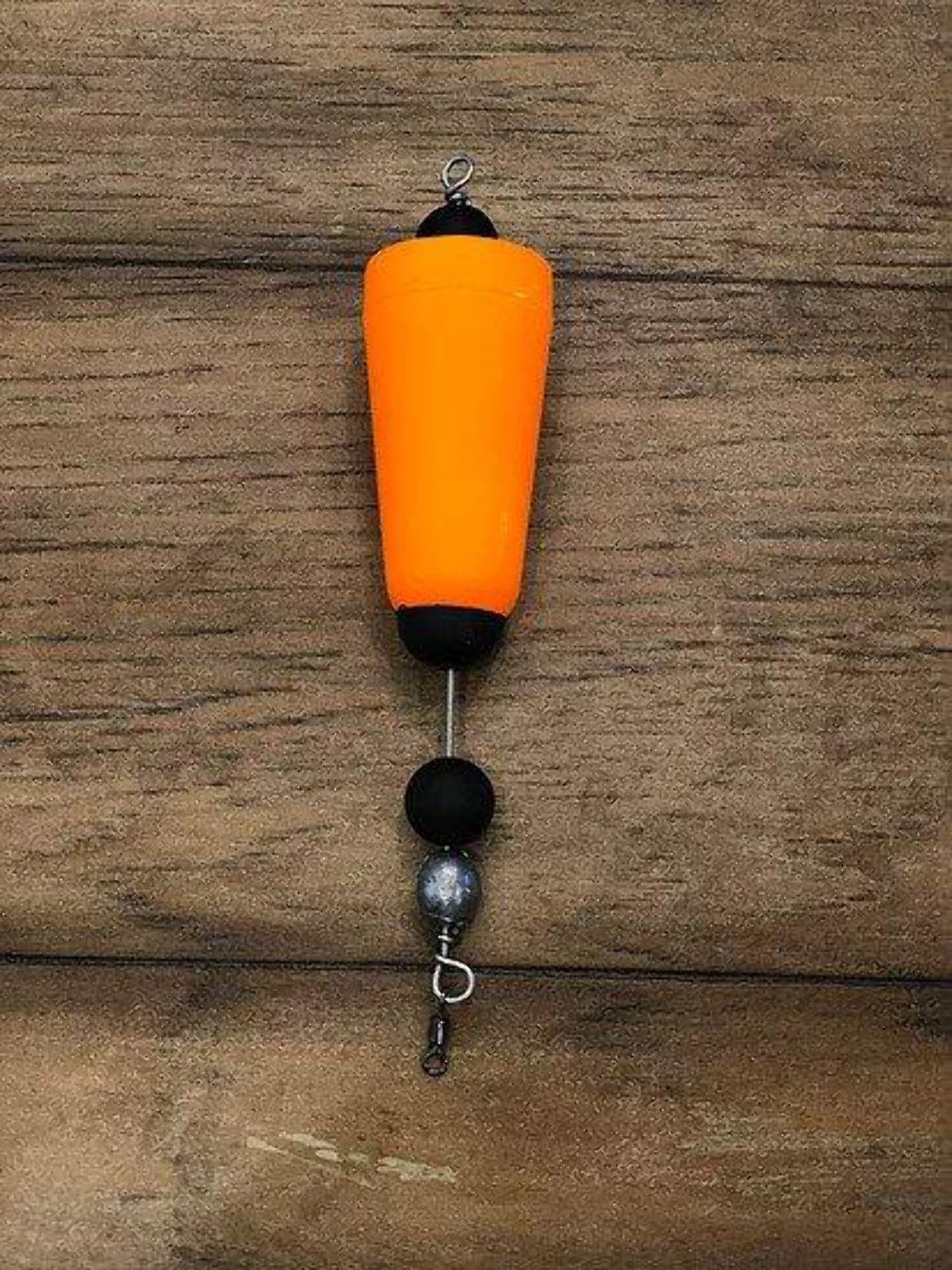 (2 pack) Four Horsemen Tackle 3" Orange Popping Cork