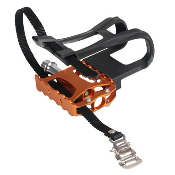 HONMEET 4-Pack Adjustable Pedal Straps for Exercise Bikes, Fitness Training Accessories