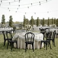 thumbnail image 3 of Flash Furniture Commercial Grade Black Thonet Style Solid Wood Stackable Dining Chair - Set of 2, 3 of 13