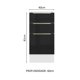 thumbnail image 2 of Gabinete Bajo Cocina Madesa Lux 3 Cajones 40cm y Encimera BN, 2 of 5