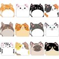thumbnail image 1 of 12 pcs Cute Sticky Notes Kawaii Funny Animals Sticky Notes Pad Cartoon Memo Self-Adhesive for Vet Gift Office School Tab Animal, 1 of 4