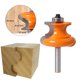 thumbnail image 2 of Fresa De Madera, Metal De Alta Dureza, Vástago De 8Mm/0,3 Pulgadas, Enrutador De Inglete De Bloqueo De Madera, Herramienta De Moldeo De Madera A Prueba De Herrumbre Para La Fabricación De Muebles De Scienceny TO002170-00, 2 of 7