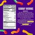 thumbnail image 2 of SmartSweets Gummy Worms Size: 12-Pack, 2 of 6