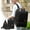 Black#3048, variant on Large 17 Inch Travel Laptop Backpack Set with USB Port, Water-Resistant Cloth, Business Carry On Bag with Crossbody and Coin Purse, Black/Gray/Blue, 3 Piece