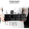 thumbnail image 5 of Juego de cajas de condimentos con 4 compartimentos extraíbles para la cocina, condimentos, 5 of 5