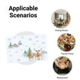 thumbnail image 5 of JOOCAR Winter Deer Scene Linen Table Mats Set of 4 for Home Kitchen Table Decor 12x18 inch, 5 of 5