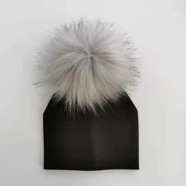 Gorros de invierno con pompón para bebé, accesorios para fotos de recién nacido, gorro para niño y niña