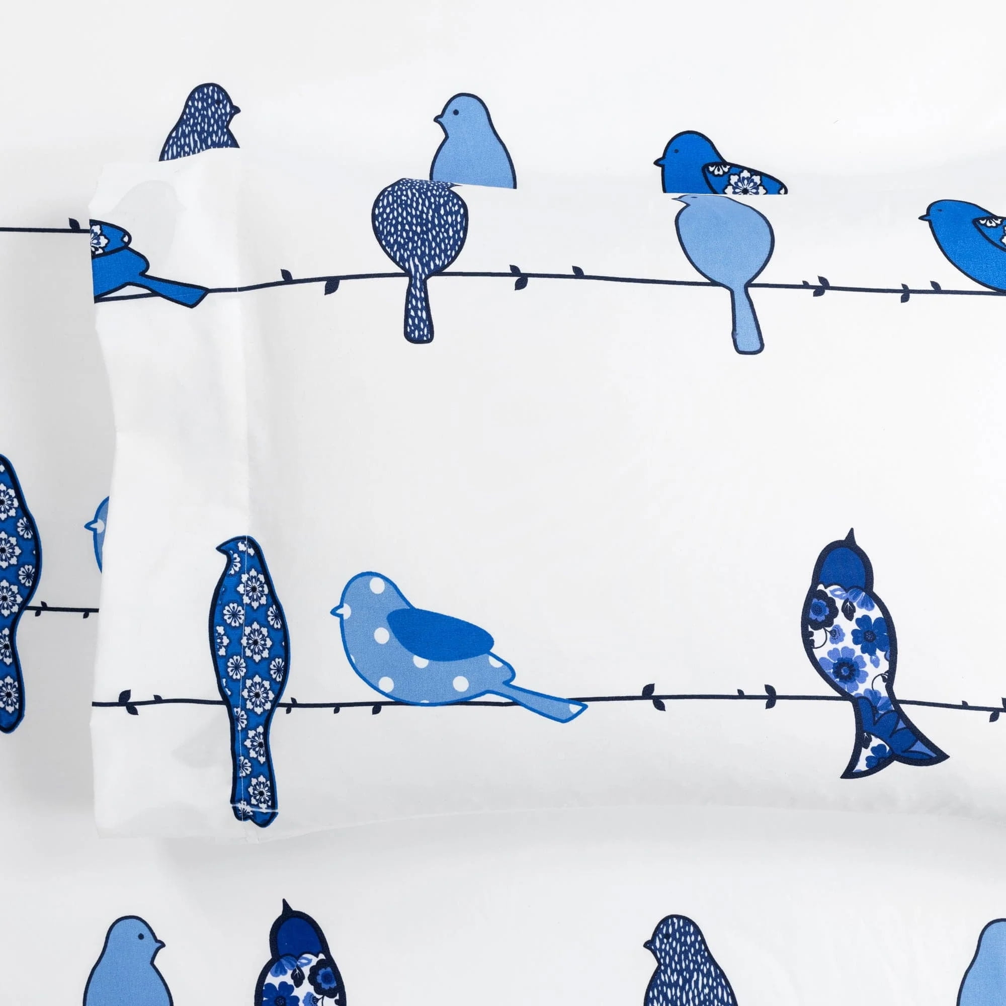 Lush Decor Rowley Birds Soft Sheet Set Multi 6Pc King