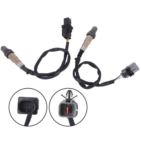 TOPAZ 2PCS Oxygen O2 Sensor For Hyundai Accent 12-2018 Kia Rio Soul 1.6L 2345055 2344568