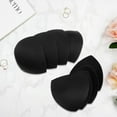 thumbnail image 5 of HJQEQVD 4 Pairs of Removable Soft Cup Bra Pads Insert Pads Sports Bra Accessories (Black), 5 of 6