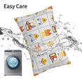 thumbnail image 6 of Salouo Construction Equipments Worker Pattern Pillow Cases,1PC Pillow Covers with Envelope Closure Decorative Pillow Case for Bed Couch,Pillows Not Included-16"x24", 6 of 6