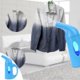 thumbnail image 1 of Para ropa, potente plancha de vapor portátil, ideal para viajes, quita arrugas en prendas de vestir., 1 of 7