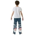 thumbnail image 4 of FORMRS Kids Pajama Pants with Pockets Size 6-8Y Boys Lounge Sleep Bottoms, Christmas Santa, 4 of 8