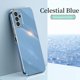thumbnail image 1 of Para Samsung A14 A24 A34 A54 M14 M54 5G Marco De Oro De Lujo Carcasa De Revestimiento Suave Cuadrado Borde Plano Silicona Lente Protección Completa A Prueba De Golpes Moda Trasera Cubierta Del Teléfon, 1 of 4