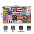 thumbnail image 5 of Pioneer Flower Floral Print Pattern Door Rugs,Washable Non Slip Door Mats Indoor,Decorative Door Mats,Entry Mat Indoor for Entrance,Bedroom,Kitchen,Bathroom,17"x30", 5 of 6