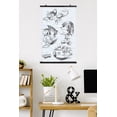 thumbnail image 2 of Sonic the Hedgehog (1991): Classic - Pencil Sketch Collage Wall Poster, 22.375" x 34", 2 of 5