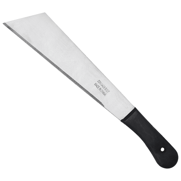 Zenport MP13 Machete with Sheath, 13-Inch Blade, Silver/Black