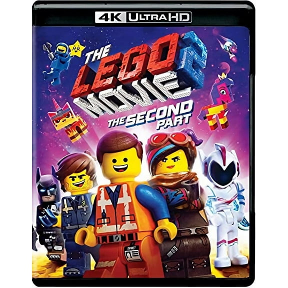 The LEGO Movie 2: The Second Part [4K Ultra HD Blu-ray/Blu-ray] (Blu-ray) directed by Mike Mitchell