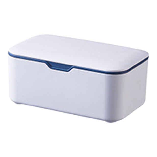 Noehoiugi Wipes Dispenser,Wipe Holder For Adult,Kitchen Wipes Storage Box Keeps Wet Tissue Fresh,Non-Slip Wipes Case,Flushable Wipe Container With Sealing Design Lid