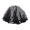 Black, variant on Versatile Lace Veil Luxurious Pearls for Daily Wear and Special Occasions Lace Detail Veil for Ladies