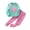 Z01-Mint Green, variant on zaveiop Tween Girls 2Pcs Outfit Set Casual Two Piece Short Sleeve Tops and Wide Leg Pants Cartoon Printed Crewneck Soft Clothing Sets (Pink, 3-4 Years)