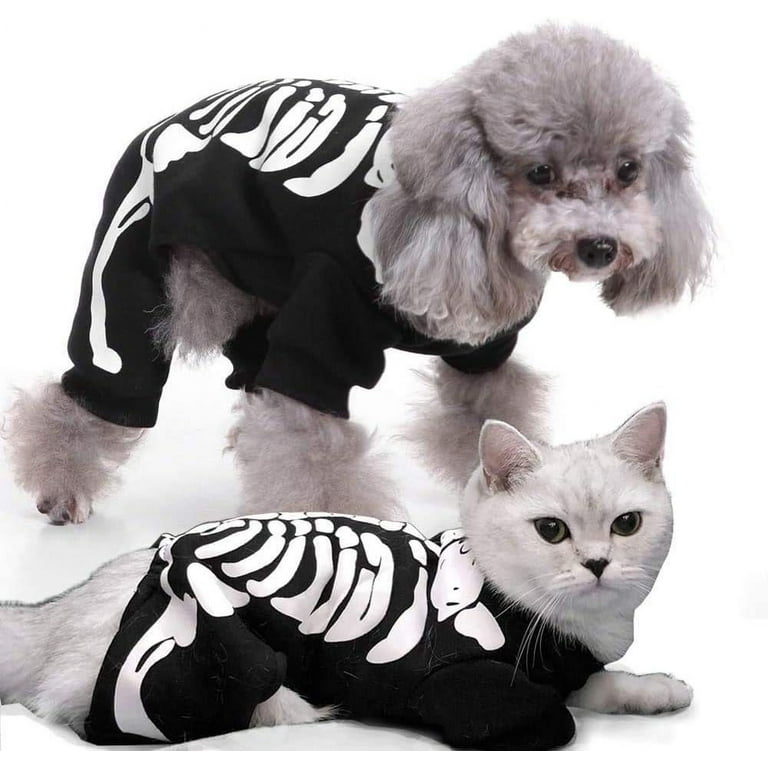 Skeleton Hoodie Pet Dog Costume Skeleton Hoodie Pet Dog Costume