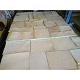 thumbnail image 3 of Scrap PRE-Cut Squares 9/10 OZ (3.6/4.0 mm) EUR Import VEGTAN Natural Leather-12 SQFT, 3 of 6