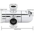 Adoug! Faucet Nozzle Arm Fix ThreeWay Shower inch Mount Bracket 1/2