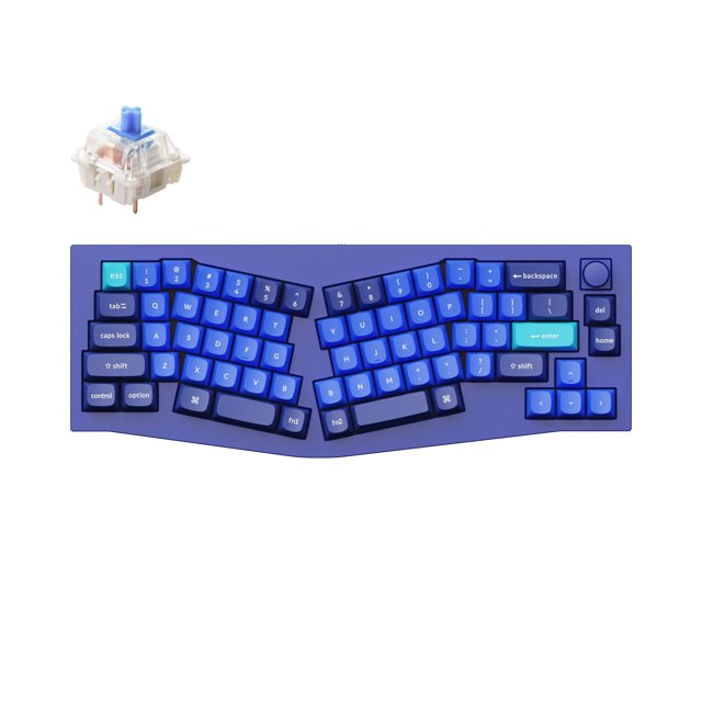 Teclado mecánico Keychron Q8 con cable, 65%, distribución Alice