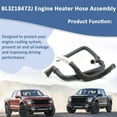 thumbnail image 3 of GUYUTING Replacement Heater Hose for F-150 3.5L V6 2011-2014, OEM BL3Z18472J, Quality Tested Rubber, 3 of 6