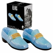 Elvis Presley Collectible 2018 Vandor Blue Suede Shoes Ceramic Salt & Pepper Set